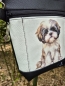 Preview: Gassitasche Hundetasche Shih Tzu – Leckerchentasche & Umhängetasche für Hunde