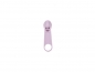 Preview: 3 Meter Reißverschluss - 3 mm - rosa - inkl. 12 Zipper