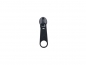 Preview: 3 Meter Endlos - Reißverschluss - 3 mm - schwarz - inkl. 12 Zipper