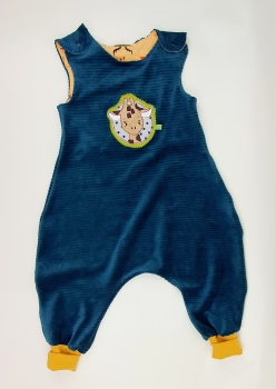 Strampler Babystrampler Baby warmer Strampler Cordstrampler Gr. 98/104 Strampelhose