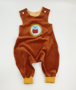 Strampler Babystrampler Baby warmer Strampler Cordstrampler Gr. 74/80 Strampelhose