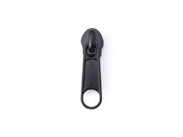 3 Meter Endlos - Reißverschluss - 5 mm - schwarz - inkl. 9 Zipper