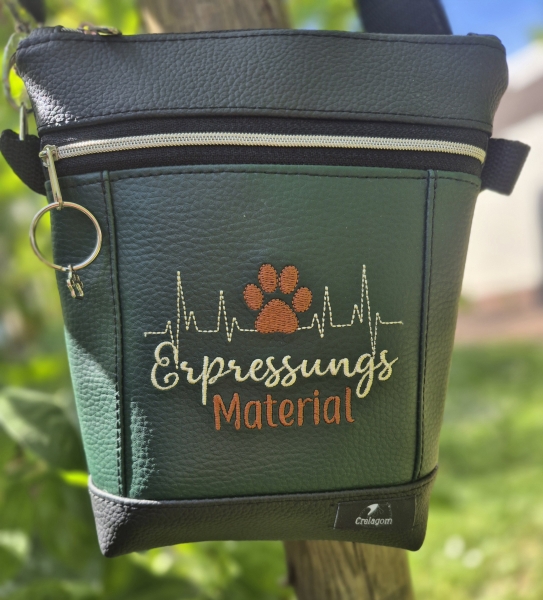 Gassitasche Hundetasche Leckerchentasche Leckerlibeutel Umhängetasche Gürteltasche