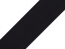 Gurtband - Baumwolle - 39 mm - schwarz